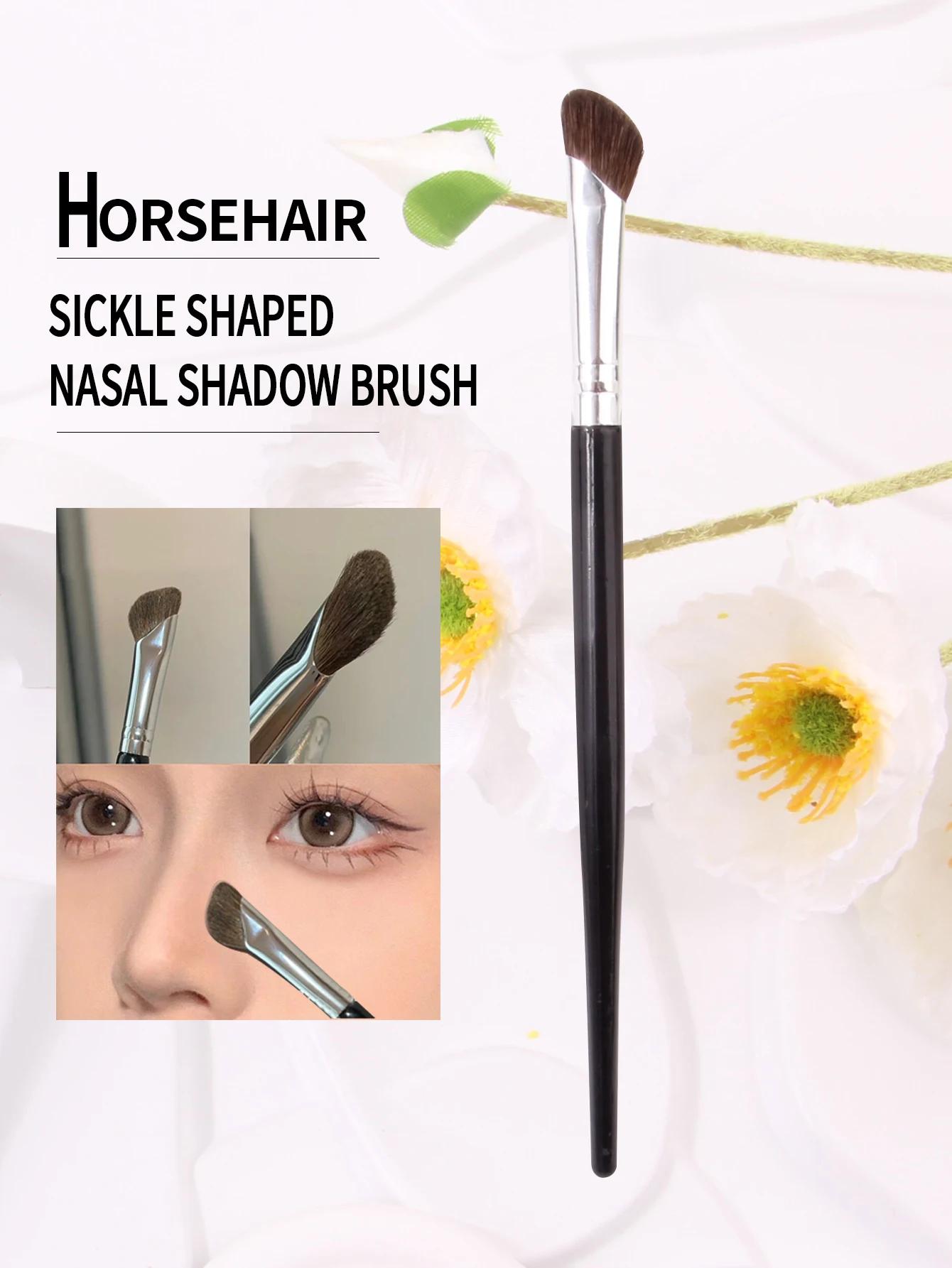 Pinceau ombre de nez 3D V, pinceaux de maquillage pour Contour du visage, cheveux doux, Blush, poudr