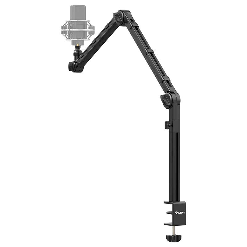 VIJIM LS24 support de bras de flèche de Microphone de bureau étendre 1/4 ''3/8'' 5/8 ''vis 90 ° Su