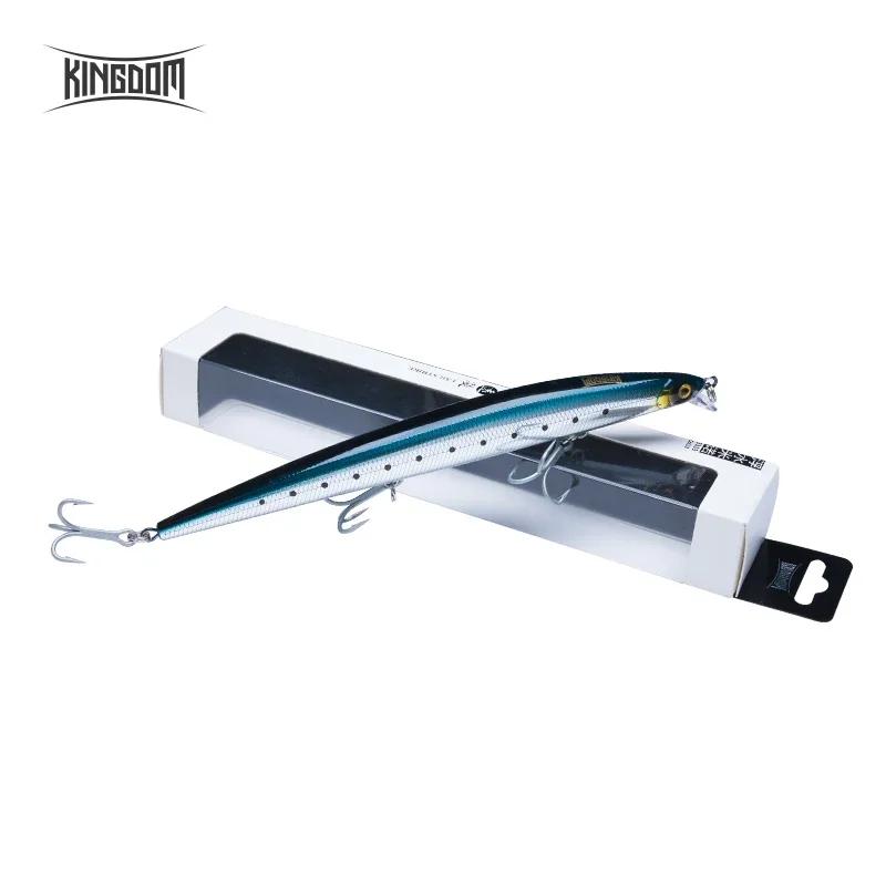 Kingdom Long Casting leurre de pêche 14.5g 19g 29g flottant lent coulant vairon Wobbler artificiel d