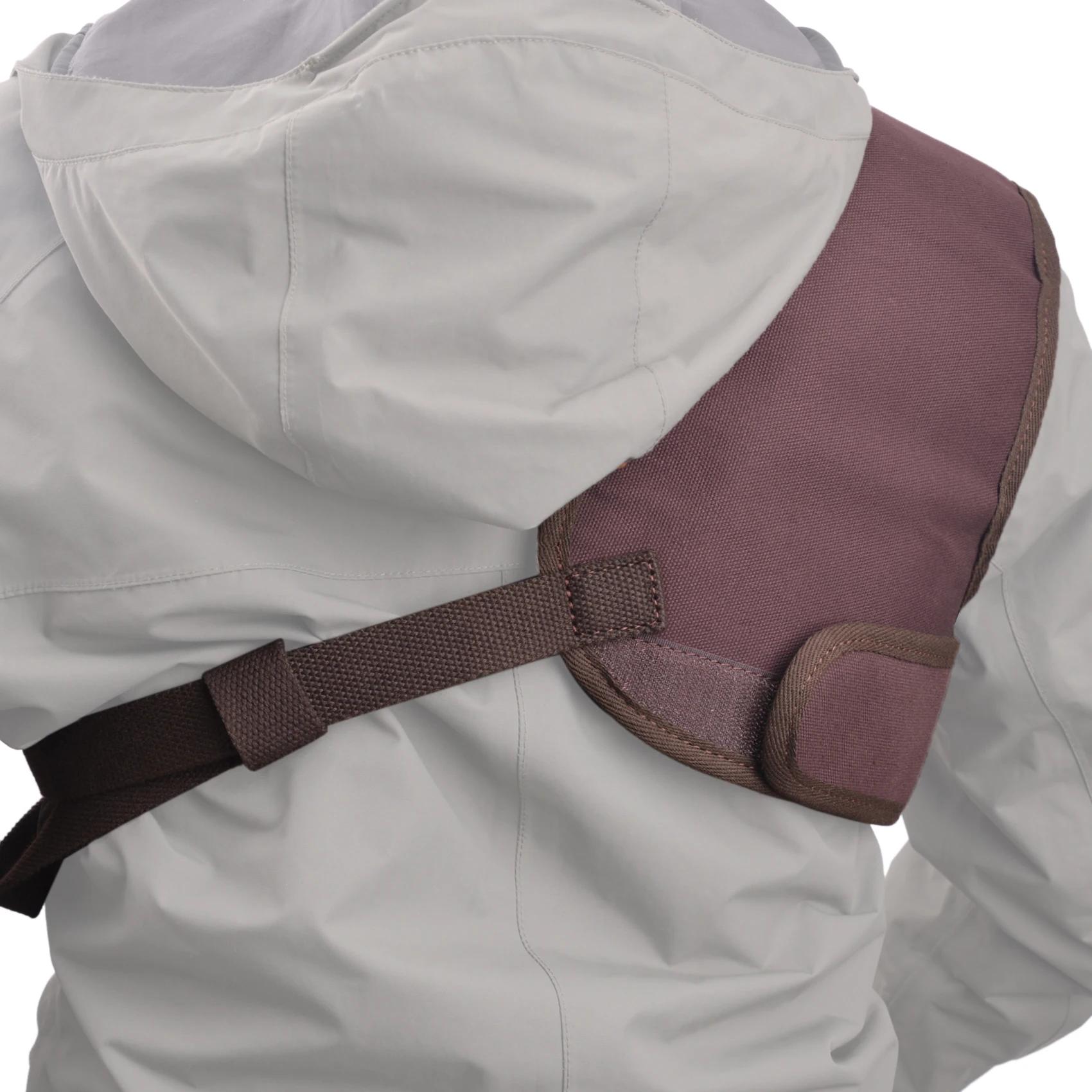 Righty Hunter-Chemise de protection en cuir avec bretelles réglables, GlaField Shield, Rembourrage R