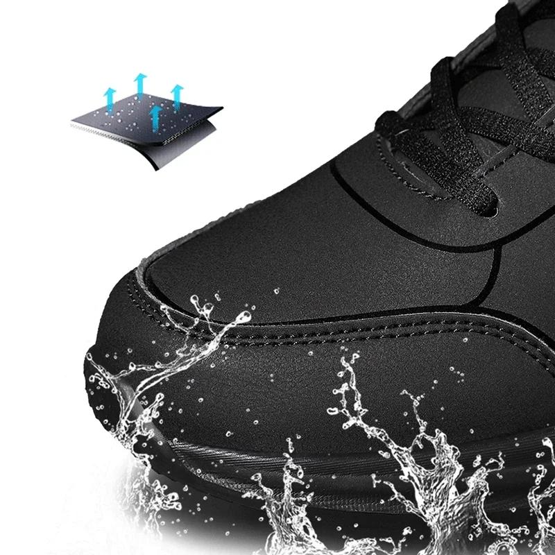 Baskets Hommes Hiver Léger Antidérapant - Chaussures Course Marche Respirantes Lacets Souples
