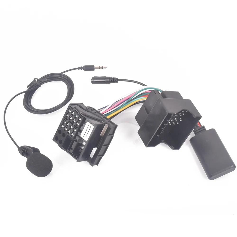 Prise de harnais Radio pour BMW E60 E61 E66 E70 E82 E87 E88 E90 E91 E92 E93, Microphone mains libres