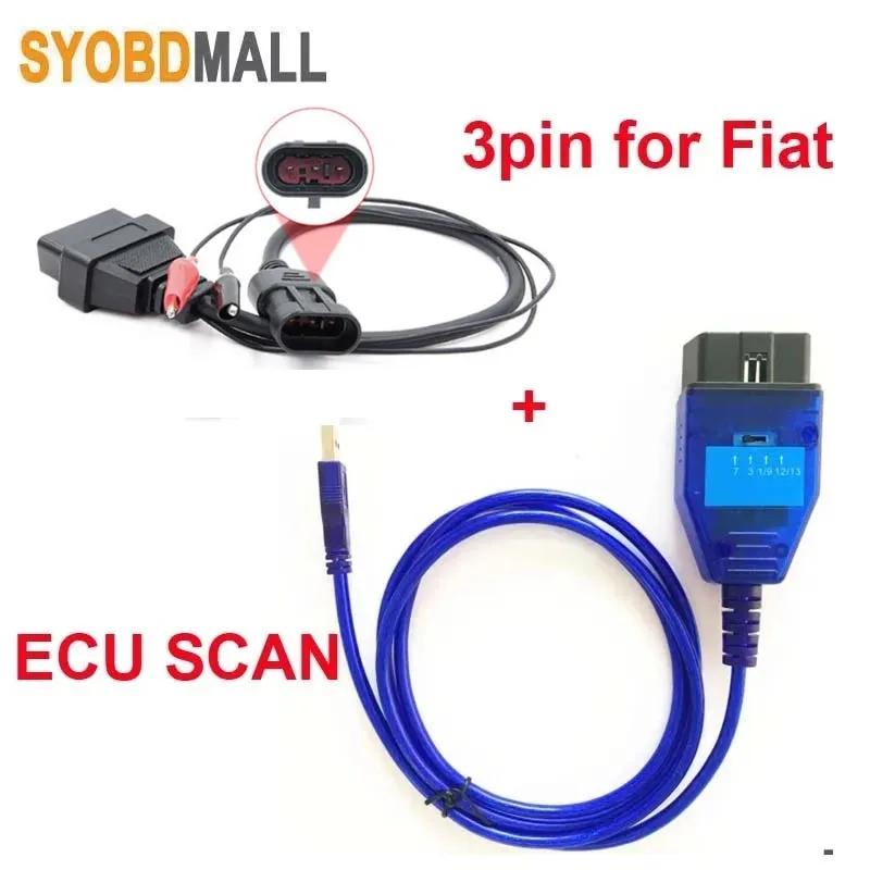 Outil de diagnostic de voiture pour Audi, Fiat, Skoad, Seat, EAU automatique, EAU d'ECU VAG, câble O