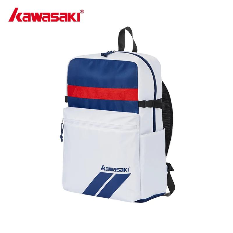 Kawasaki-Sac à dos de badminton en polyester avec compartiment à chaussures indépendant, sac à dos d
