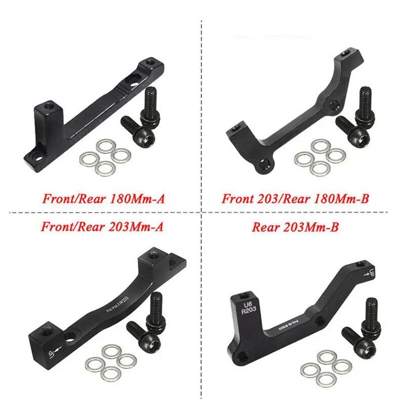 Adaptateur d'étrier de vtt PM/IS avant arrière 180/203mm, Rotors de frein à disque de vélo, adaptate