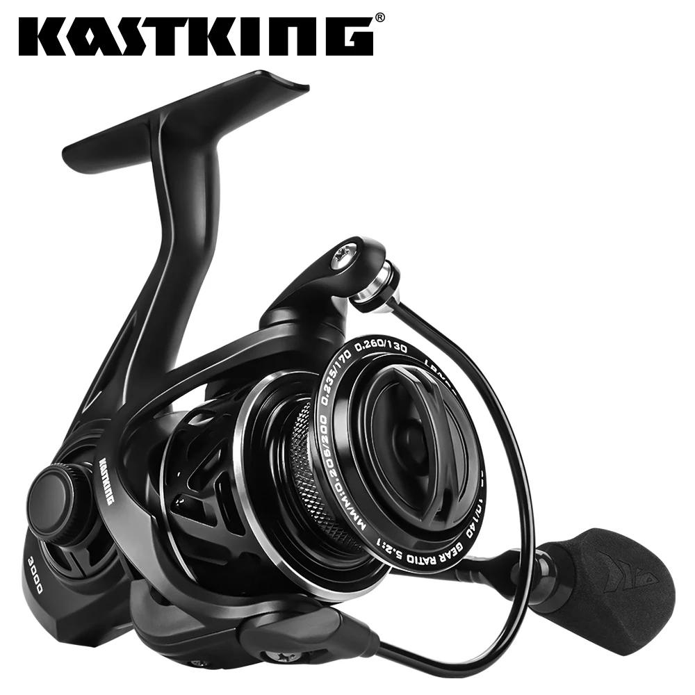 KastKing Moulinet Léger Zephyr pour la Pêche, Fibre de Carbone, Roulement à Billes, Accessoire de Sp