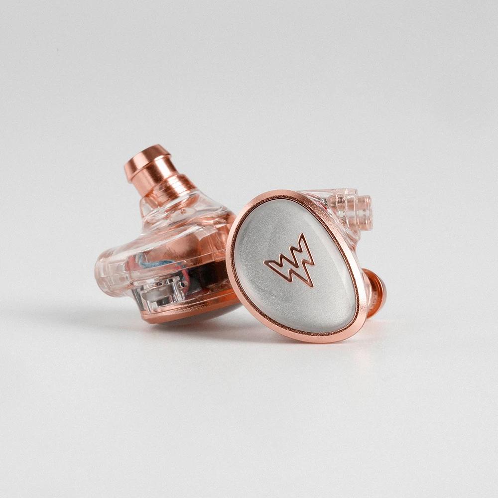 WHIZZER Kylin HE01 iem écouteur HIFI basse dans l'oreille moniteur balance armature Écouteurs anti