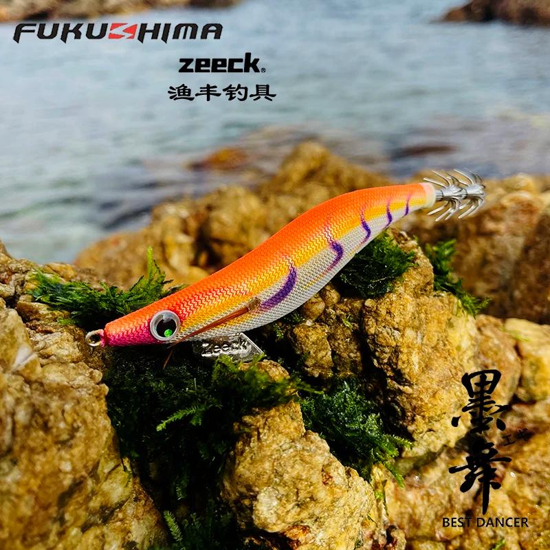 FUKUSHIMA 3.5 gabarits d'équilibre EGI leurre pêche bois grimpe BAIT coupe oCTOPUS son brillant brel
