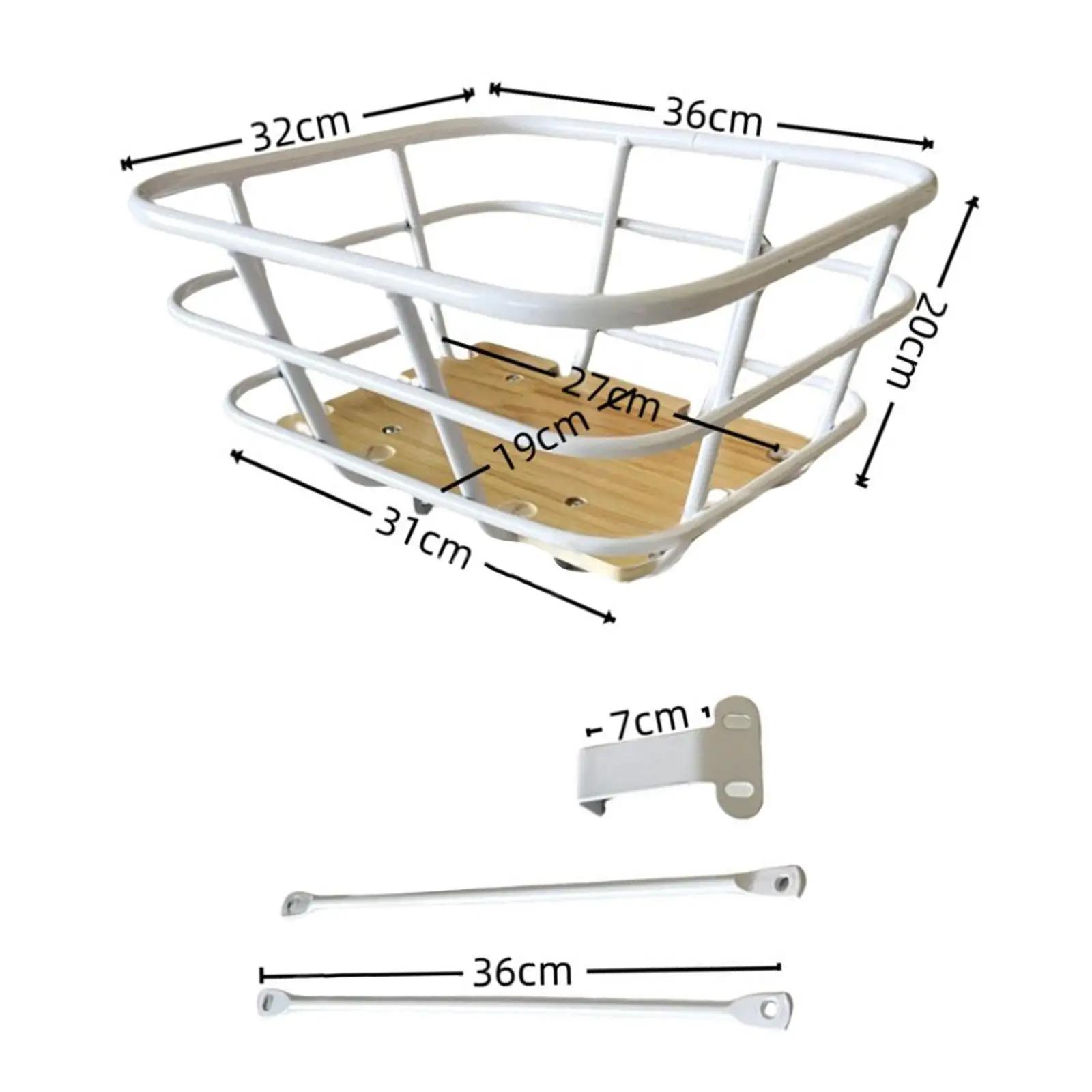 Panier avant de vélo, support de chargement de vélo