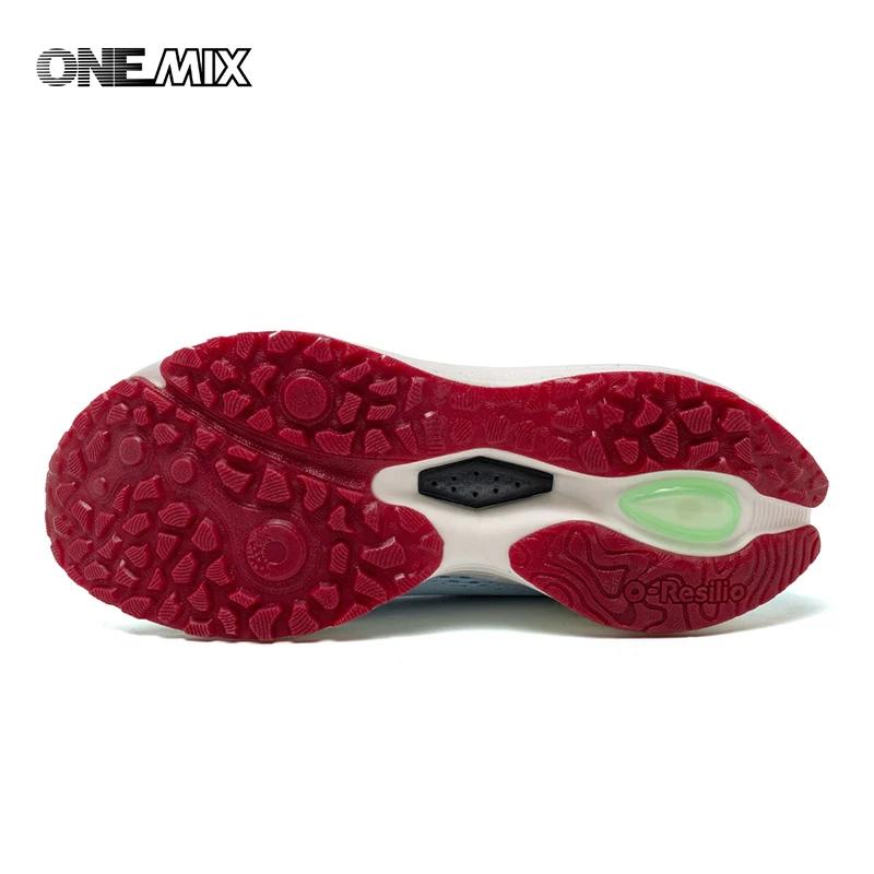 Chaussures de course hommes O-Resilio coussin stabilité - Sports plein air maille lacets léger