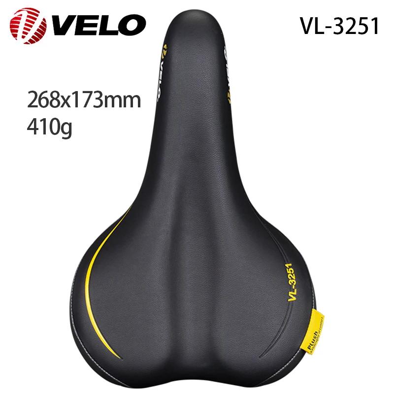 Conductrice O-Selle de vélo en cuir PU souple confortable VL-3251 d'origine pour vélo de route VTT, longue balade, coussin de trajet en ville, pièces de cyclisme