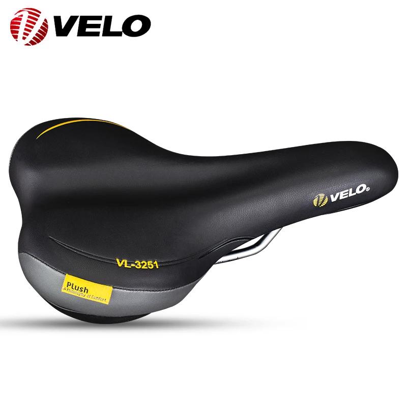 Conductrice O-Selle de vélo en cuir PU souple confortable VL-3251 d'origine pour vélo de route VTT, longue balade, coussin de trajet en ville, pièces de cyclisme