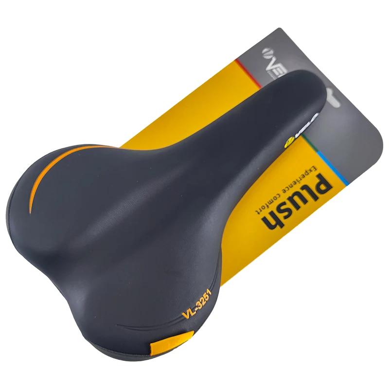 Conductrice O-Selle de vélo en cuir PU souple confortable VL-3251 d'origine pour vélo de route VTT, longue balade, coussin de trajet en ville, pièces de cyclisme