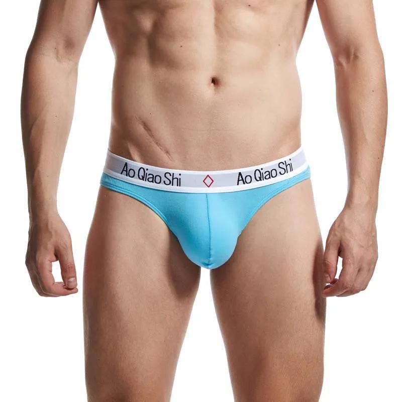 Sous-vêtements respirants pour hommes, culotte masculine, caleçon, bien-être, U powder, slip, slip sexy, bikini, nouveau