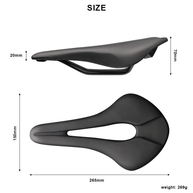 Selle de vélo en cuir PU