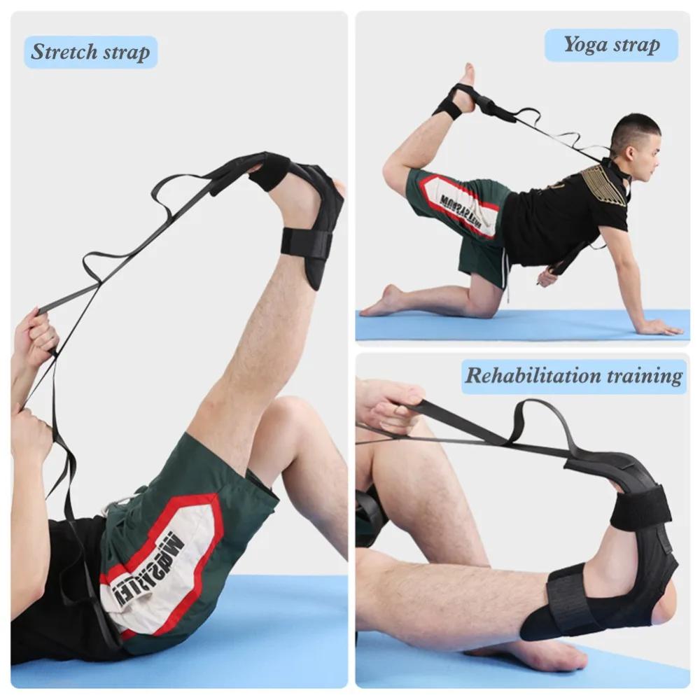 Sangle étirement jambe flexibilité yoga - Entraînement gymnastique danse ballet stretching