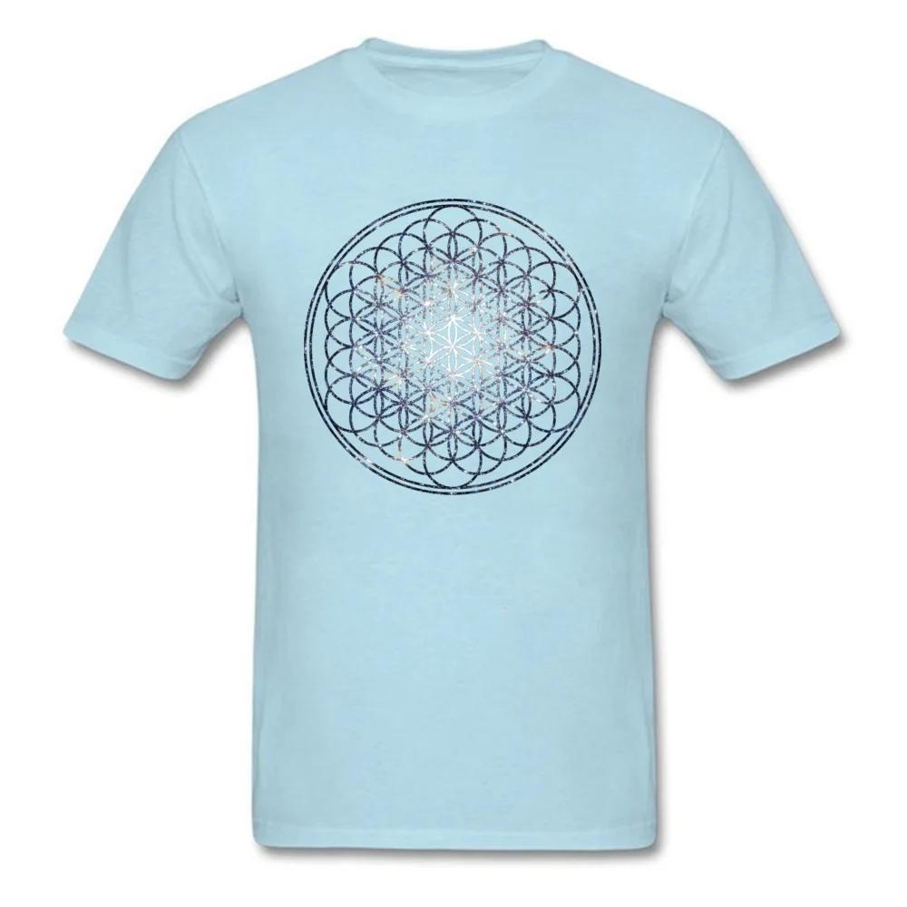 T-shirt mandala en coton pour homme