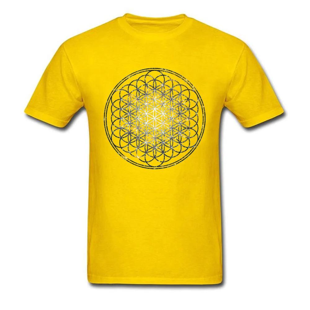 T-shirt mandala en coton pour homme