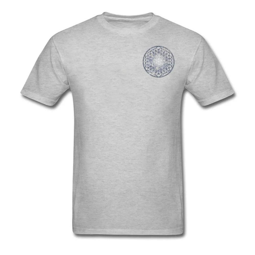T-shirt mandala en coton pour homme