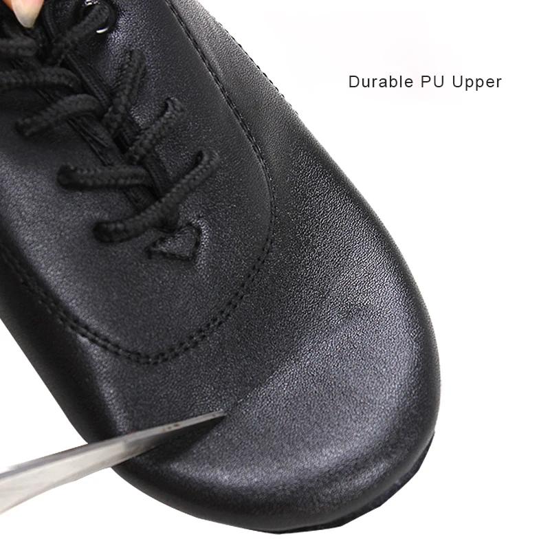 Chaussures danse latine homme noir talons bas tango salsa rumba jazz moderne