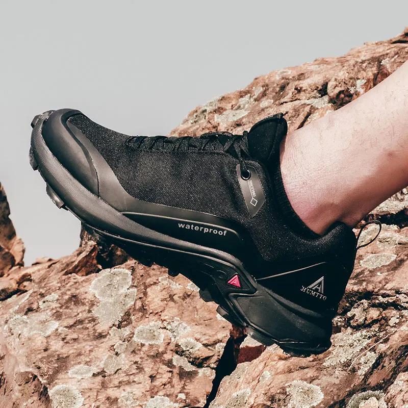 Chaussures randonnée HUMTTO hommes femmes - Bottes escalade camping chasse trekking montagne neige