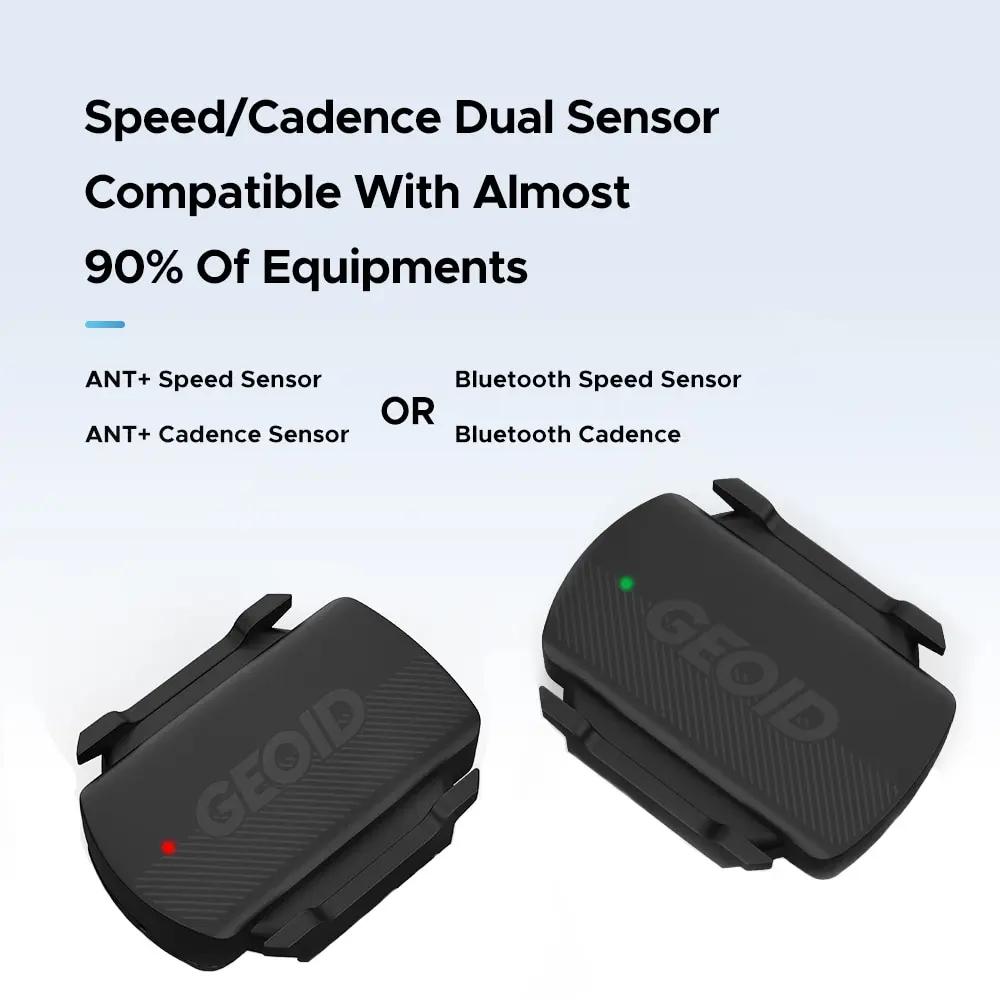 GEOID capteur de Cadence de vitesse de vélo fourmi Bluetooth pour ordinateur de cyclisme GPS double Mode pour