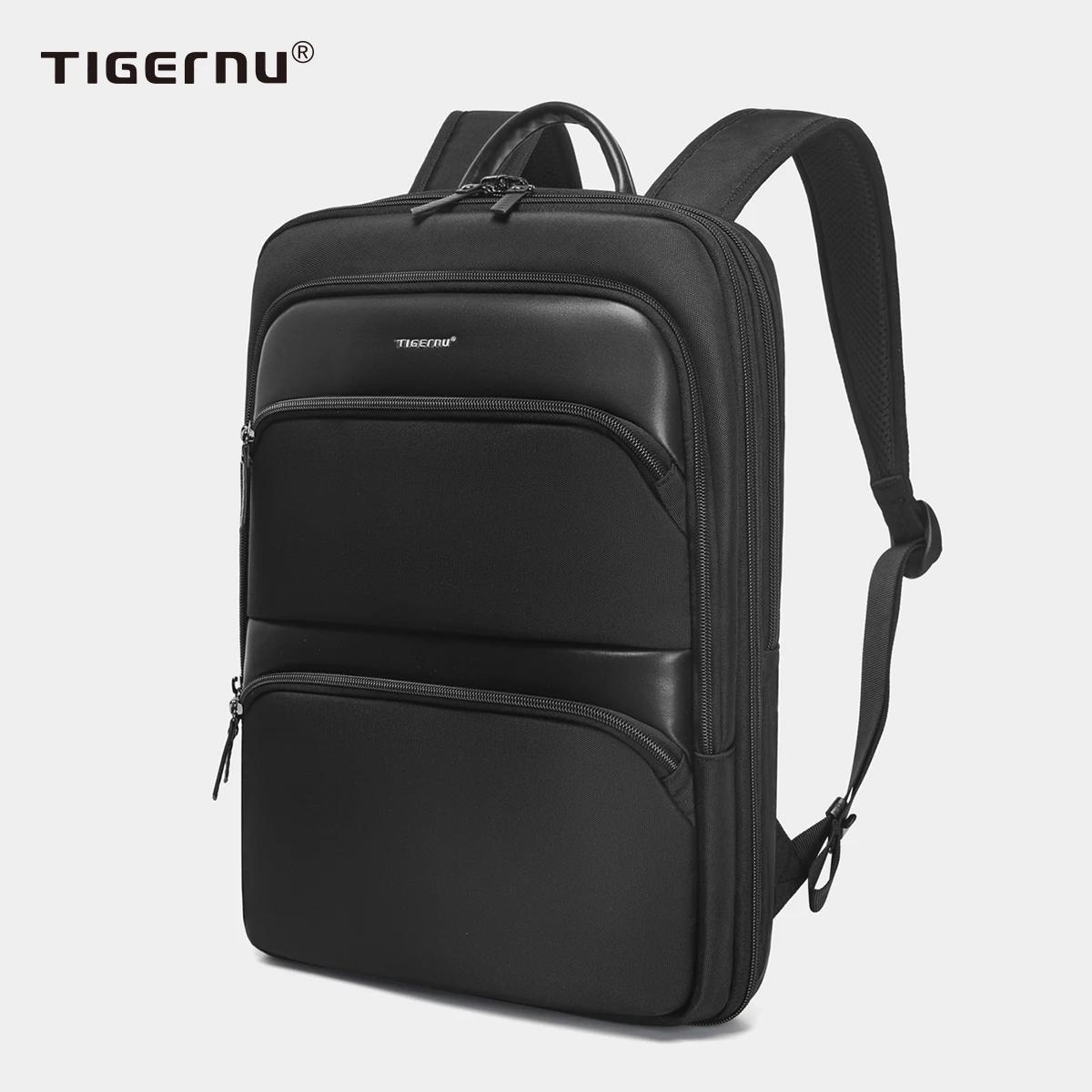 Tigernu sac à dos hommes voyage sac à dos mince sac à dos mâle sac à dos pour ordinateur portable sac extensible pour l'