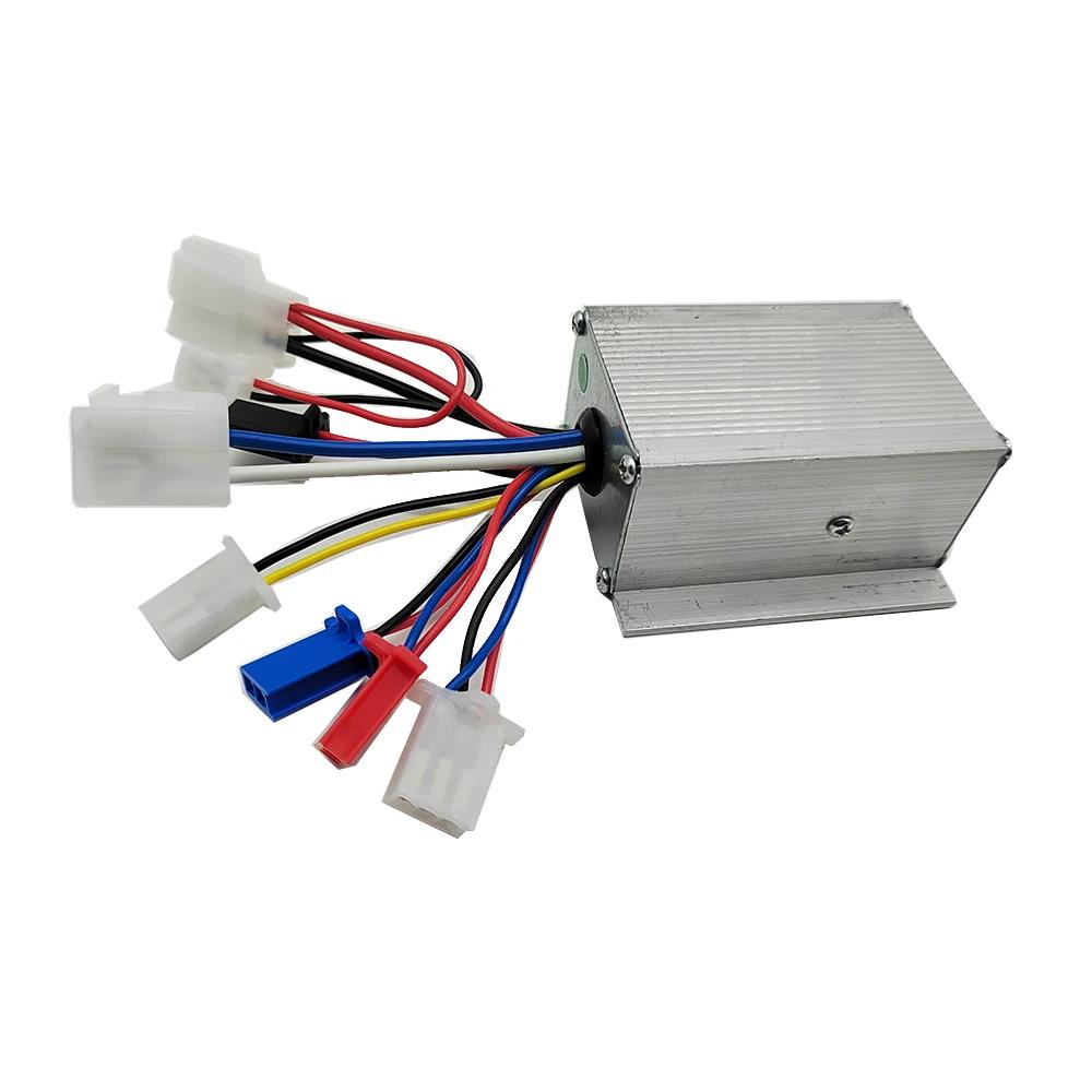 Contrôleur de moteur DC à balais pour vélo électrique/trottinette/vélo 24V 36V 48V 250W 350W 500W 1000W