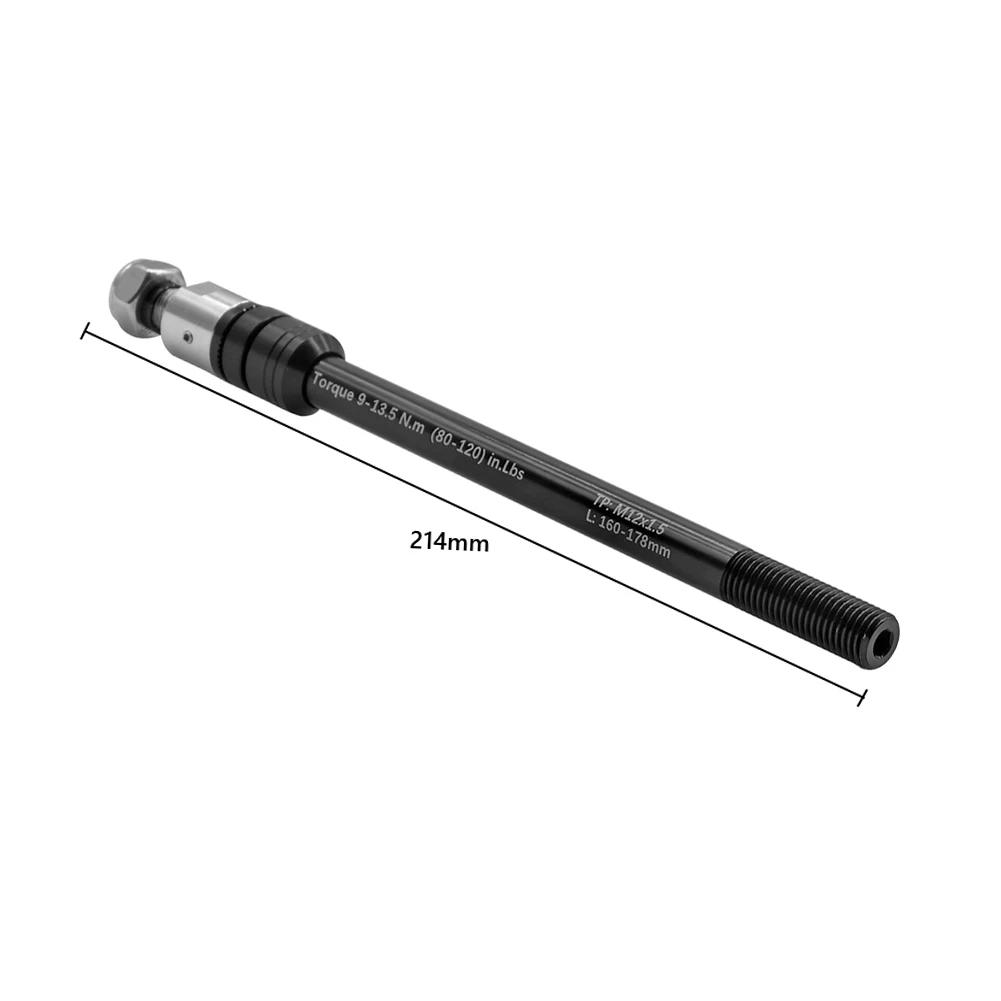 Remorque de vélo à axe traversant 160-178mm