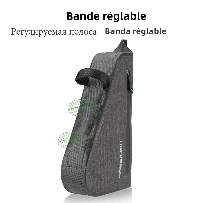 Sac triangulaire de vélo portable