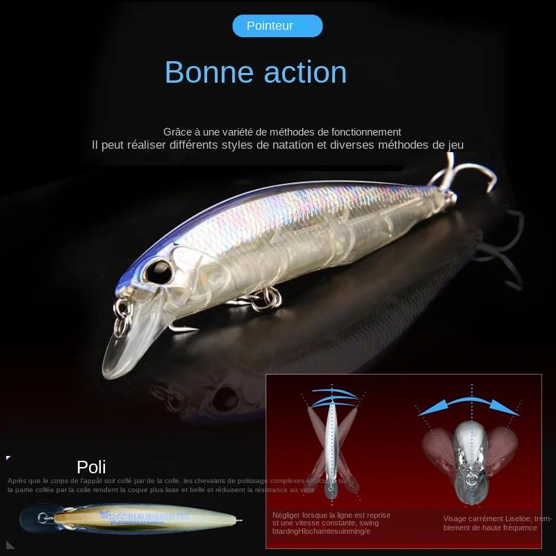 Bearking 10 cm 15g modèle chaud leurres de pêche appât dur 14 couleurs pour choisir vairon qualité professionnel