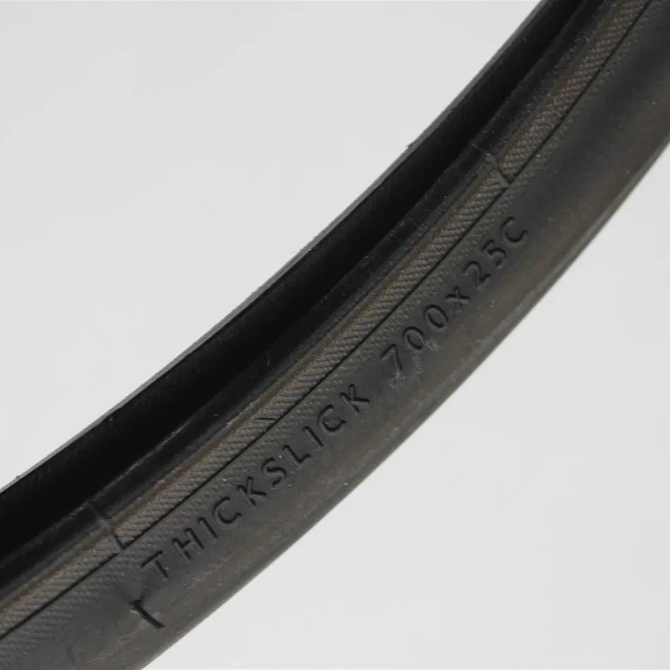 Pneu de vélo de route à engrenages fixes 700 * 23C/25C pneu Freedom ThickSlick 23c lames de course pneu ultraléger haute résistance