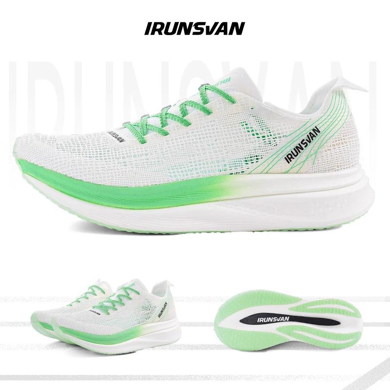 Chaussures de course Marathon IRUNSVAN LINGYUN TOP1.0 pour hommes - Plaque de carbone et respirabilité 2026