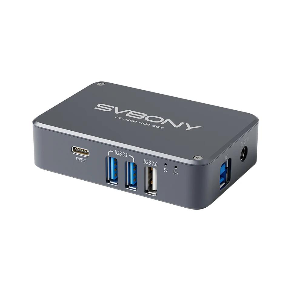 Svbony SV241 astronomie Micro DC + USB HUB Box USB3.1 sortie de lecture haute vitesse et Interface type-c pour l'astroph