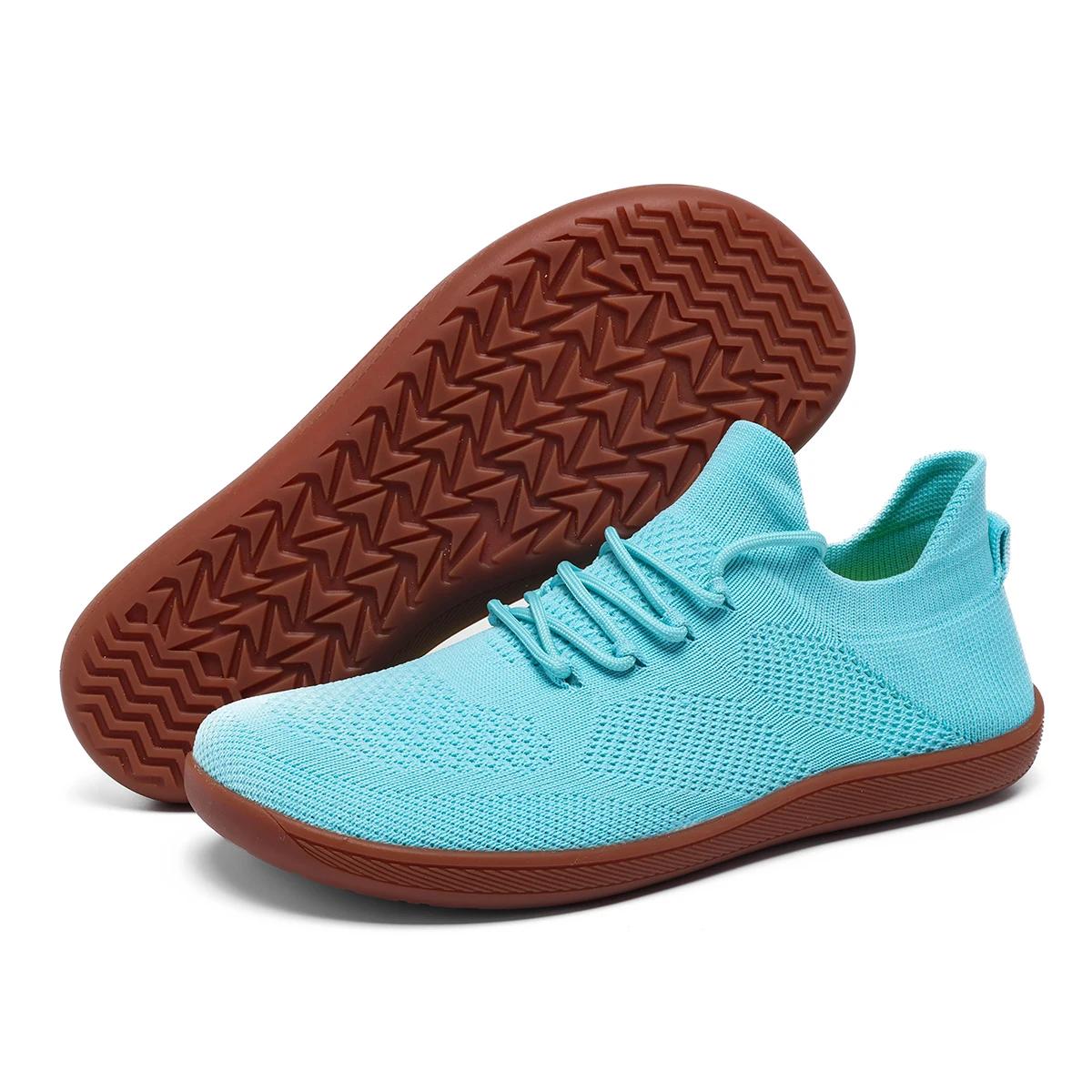 Chaussures minimalistes unisexes pieds nus large - Course légères respirantes semelles zéro