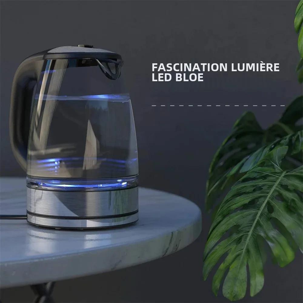 DEVISIB Bouilloire électrique en verre
