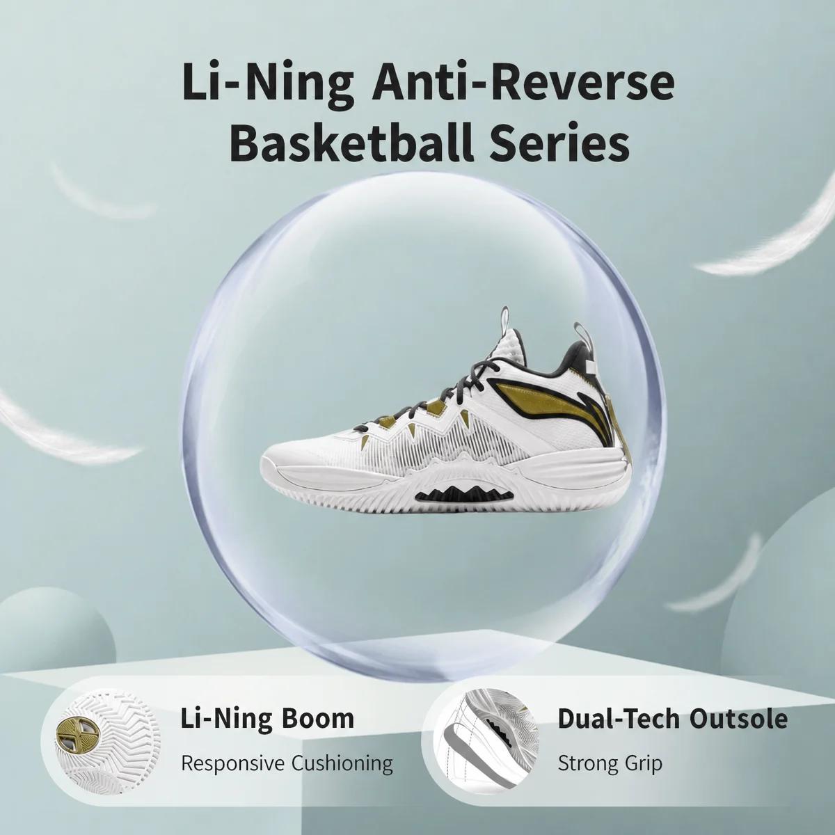 Chaussures basketball extérieur Li-Ning BADFIVE STORM 2025 homme - Amorti BOOM semelle TUFF OS