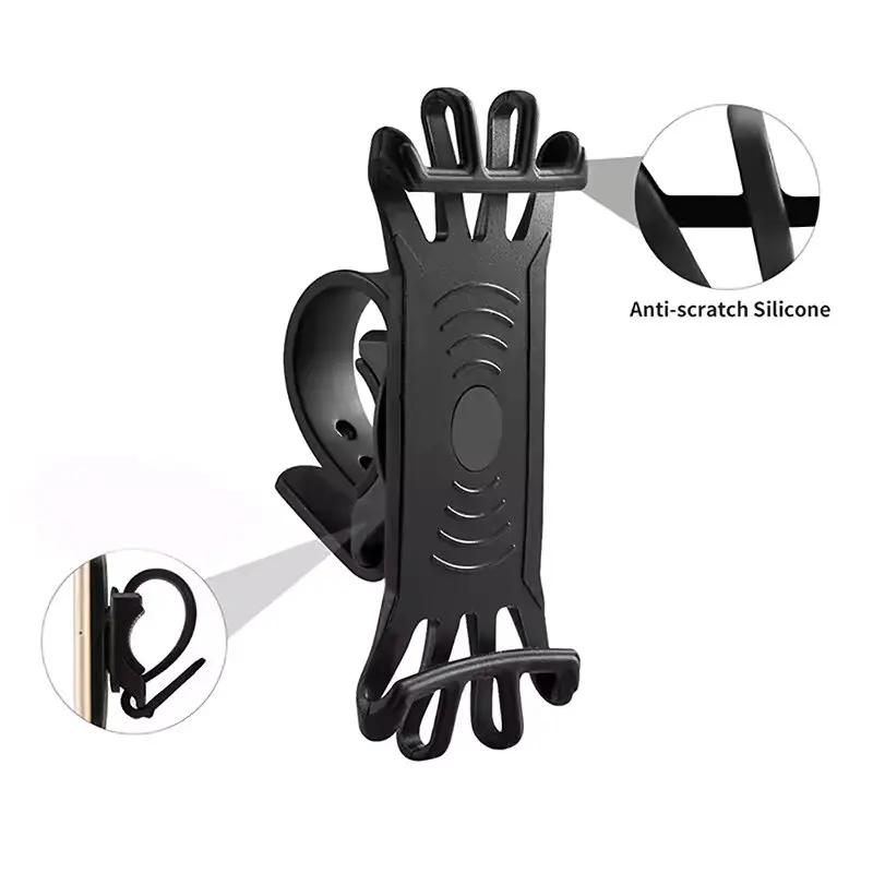 Support de téléphone pour vélo - Support de téléphone portable pour moto pour iPhone Samsung Xiaomi - Accessoire de vélo Suporte Celular Viagem