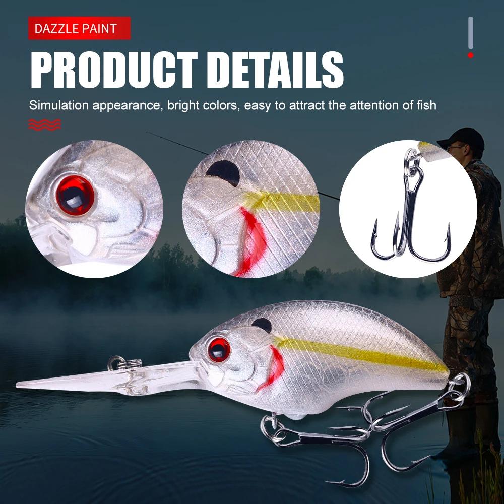 HENGJIA 13G 9CM leurres de pêche roche manivelle appât