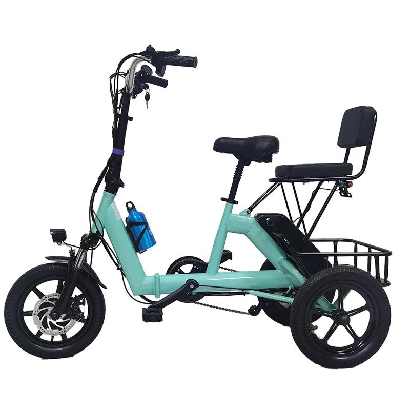Tricycle électrique pliant pour adultes 48V 350W