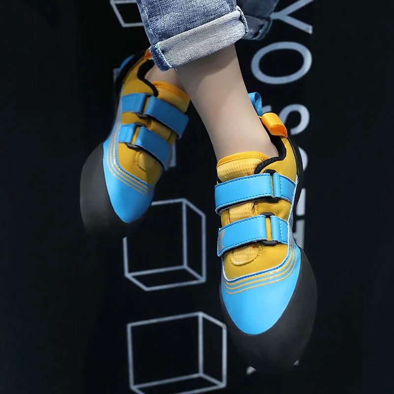 Chaussures d'escalade pour enfants 2023 - Antidérapantes et sportives pour entraînement extérieur