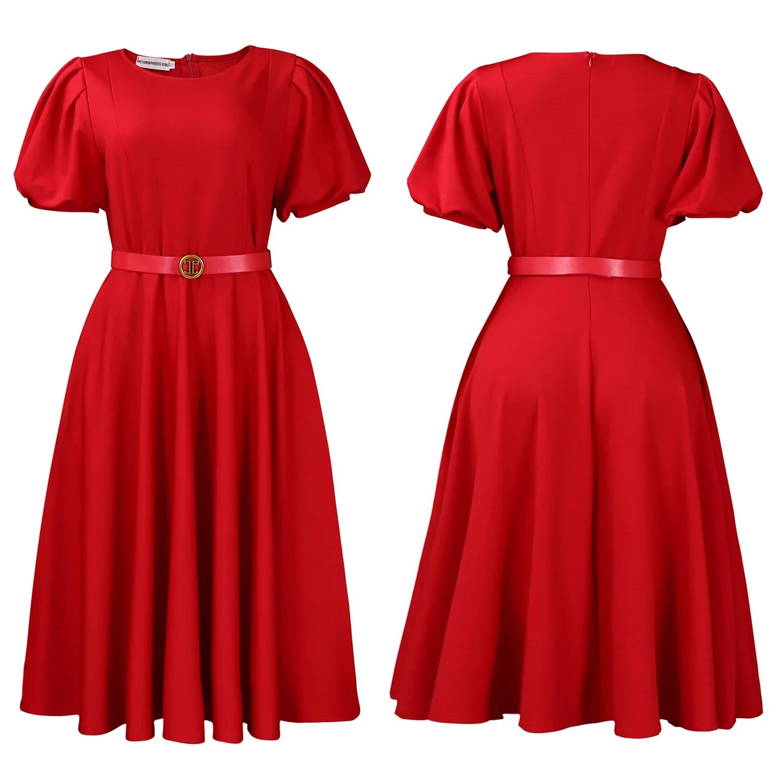 Nouvelle Robe de Bureau Élégante pour Femme