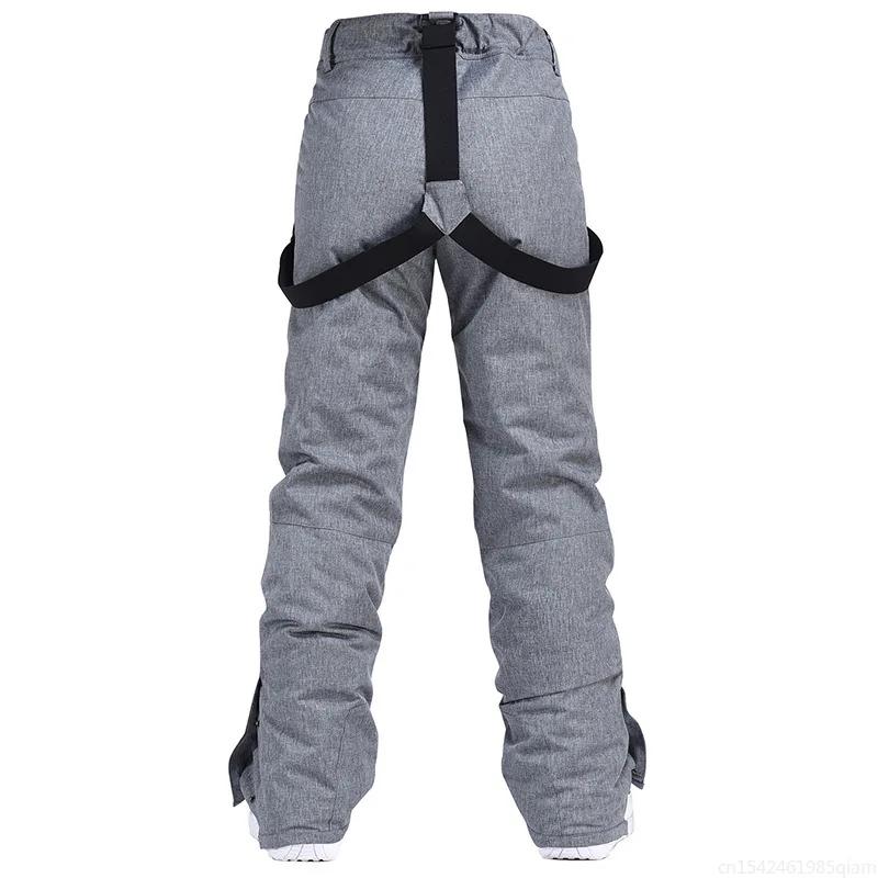 Pantalons de neige glacée pour femmes et hommes