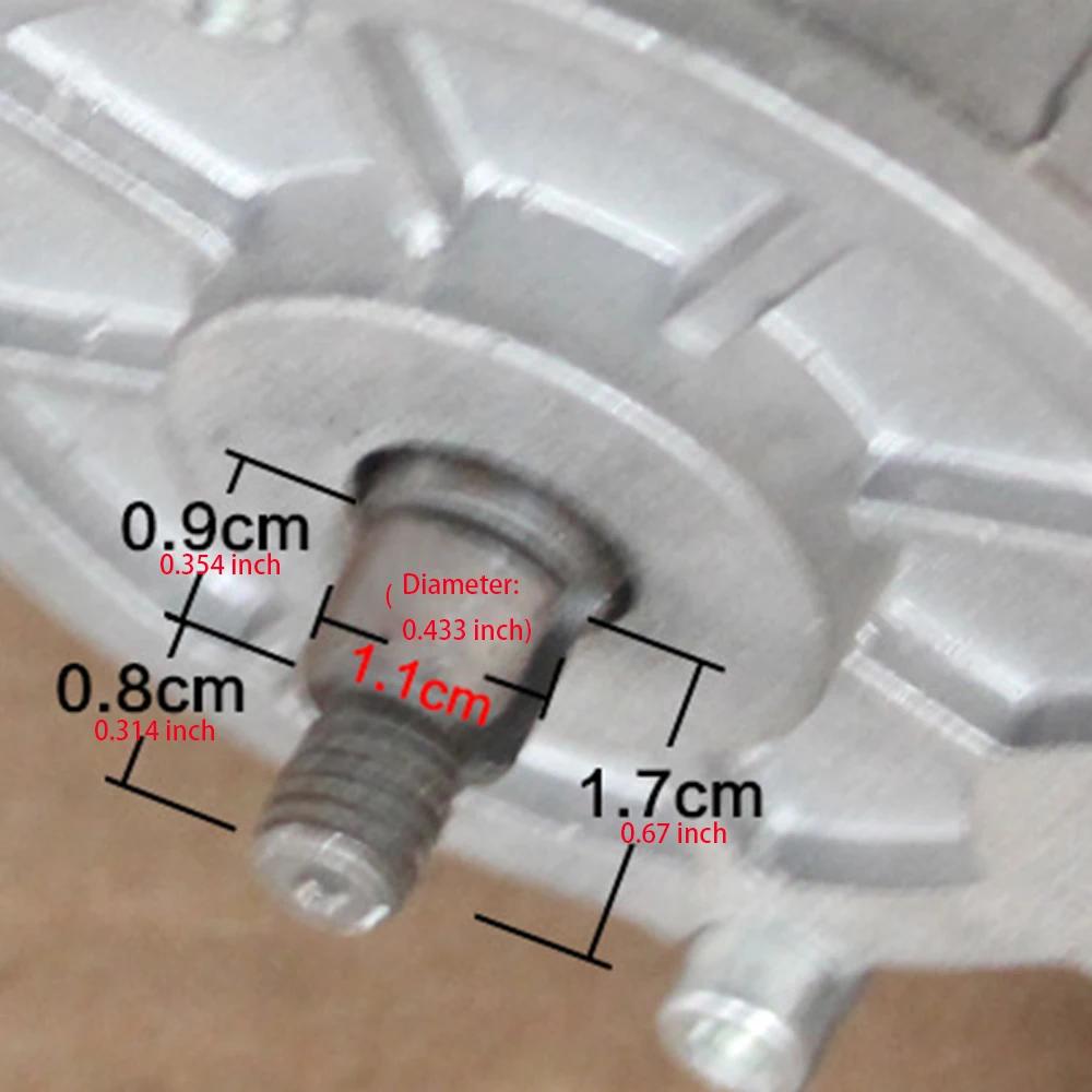 Moteur à courant continu pour vélo électrique, moteur à balais à engrenages, vélo et scooter, 24V, 350W