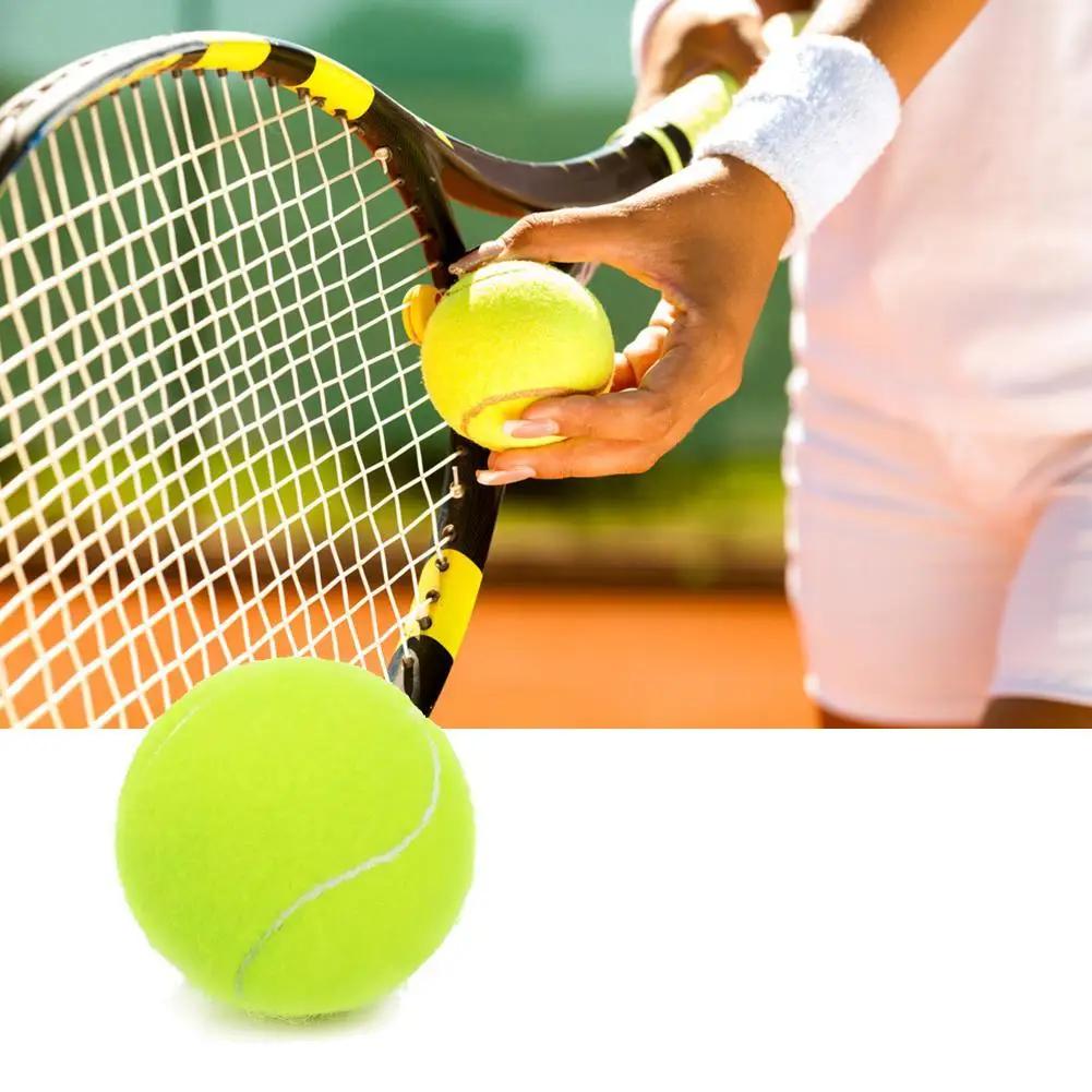 Balle de tennis en fibre de caoutchouc