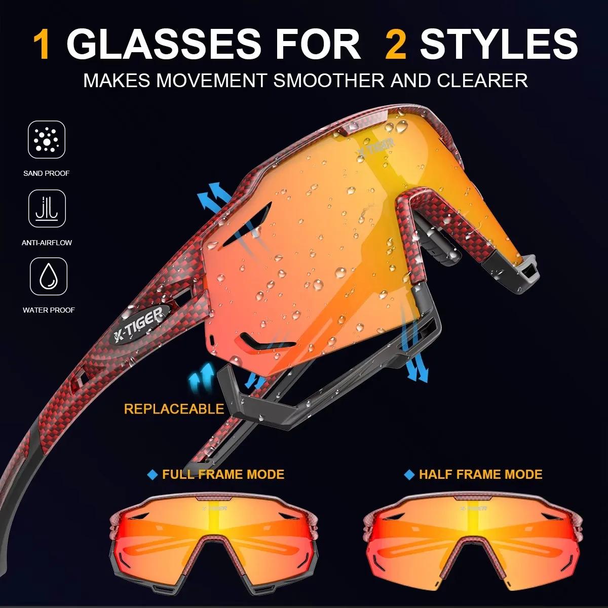 Lunettes de soleil polarisées photochromiques pour hommes