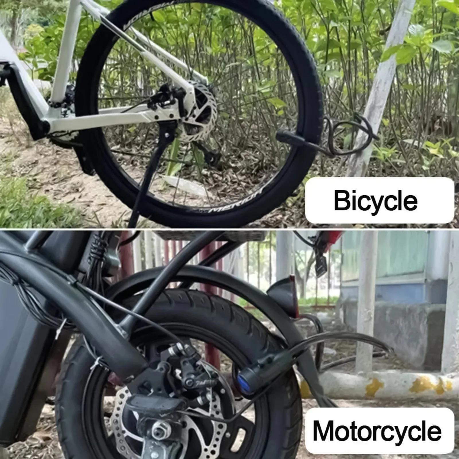 Antivol de vélo avec 2 clés - Câble de sécurité