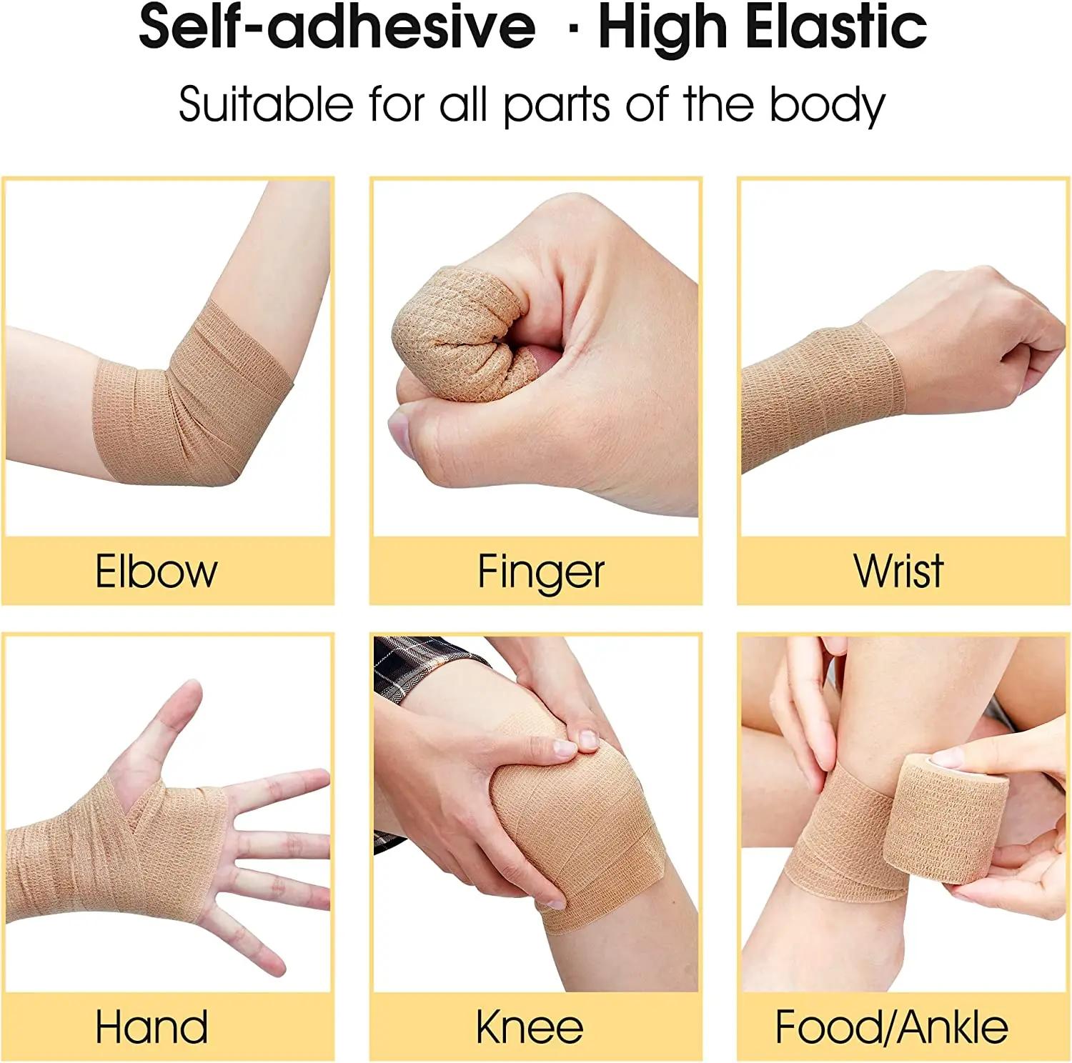 Bandage de sport élastique en élastoplast