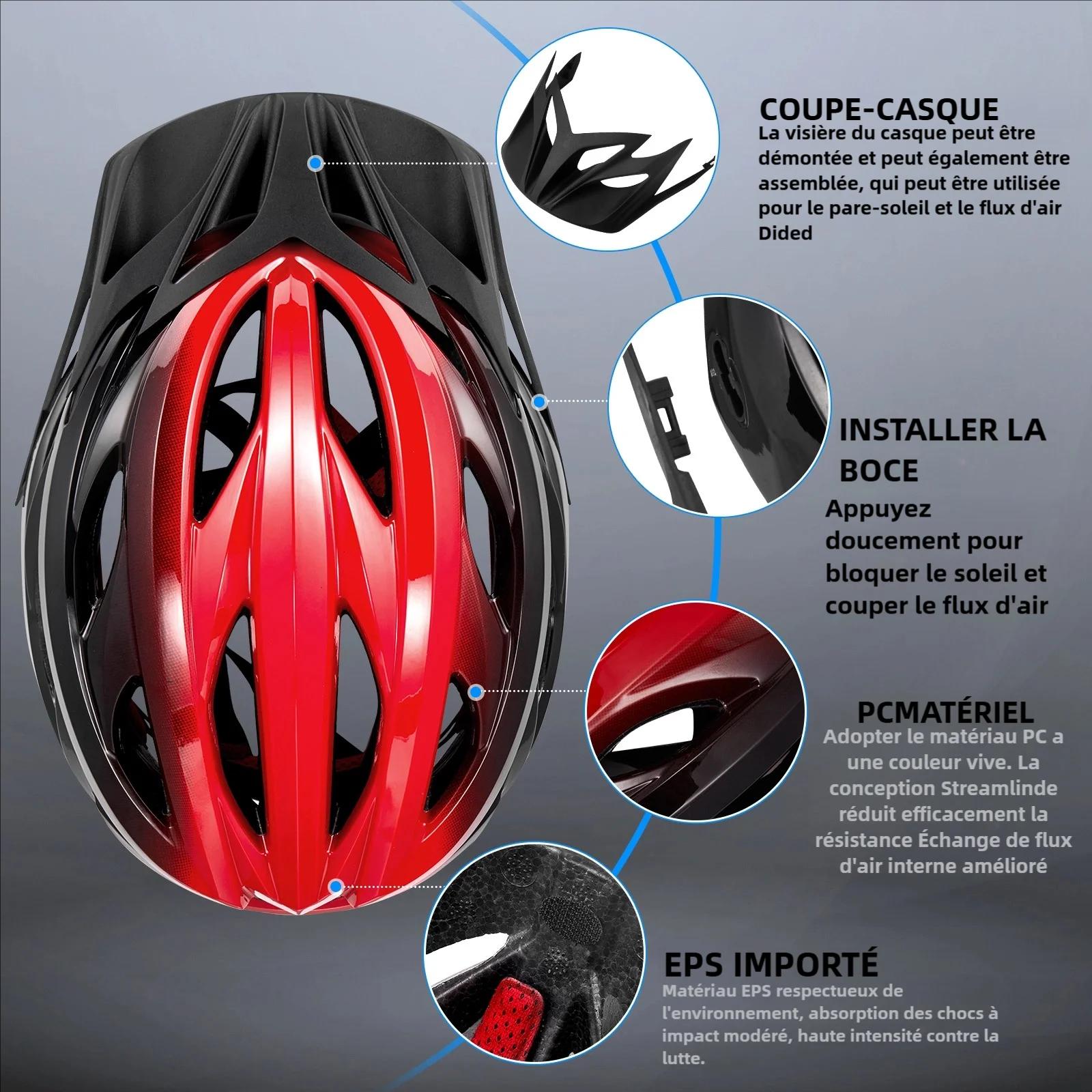 Casque de vélo pour hommes et femmes adultes