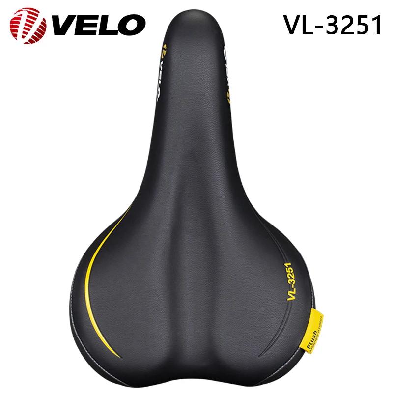 Conductrice O-Selle de vélo en cuir PU souple confortable VL-3251 d'origine pour vélo de route VTT, longue balade, coussin de trajet en ville, pièces de cyclisme